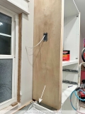 Studio Office Cabinet Progress – Building Out The Cabinet Boxes & Running Electrical For The Sconces